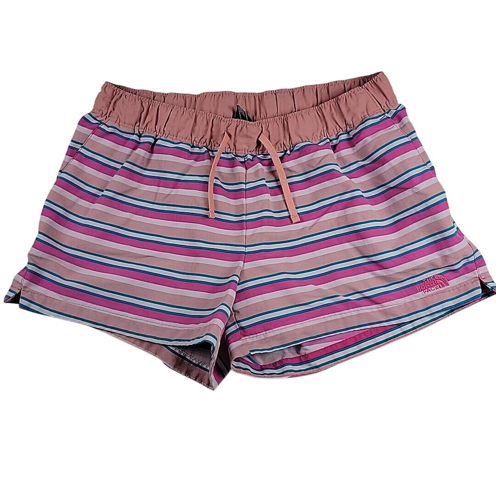 THE NORTH FACE Women's Class V Short Sz XL Pink Creekside‎ Stripe